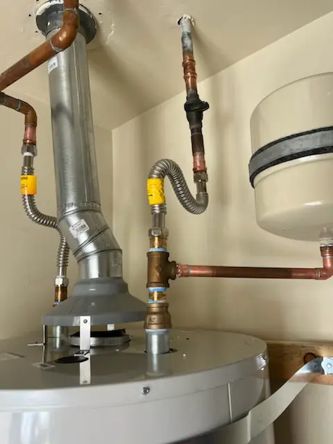 Water heater installation and plumbing repair in Travis Heights